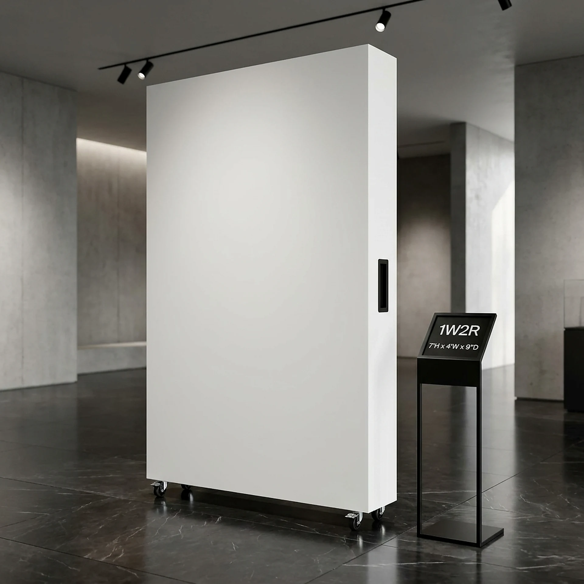 Quad-Wall on wheels event partition