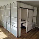 Room divider installed by 1W2R, photo posted by Steven Lee with their Google review
